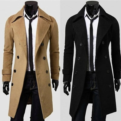 Athena - Trench coat Veste coupe-vent avec double rangée de boutons