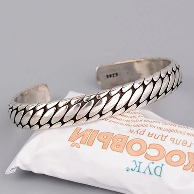 Senna - Bracelet urbain unique en argent