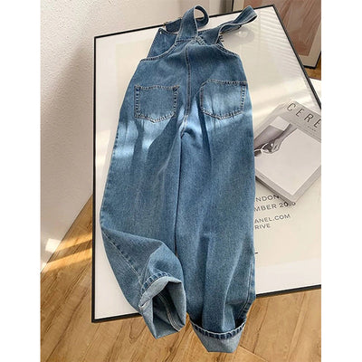 Zoya - Denim Combinaison pantalon ample vintage