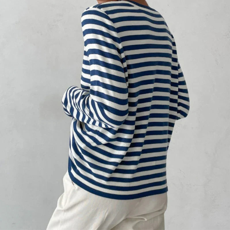 SARA | Chemise en coton rayé
