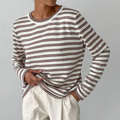 SARA | Chemise en coton rayé