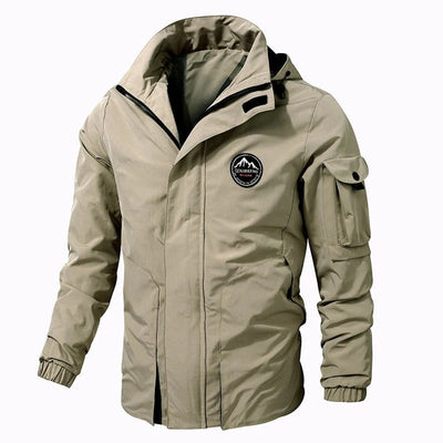 Jack - Veste bombardier à capuche durable et imperméable pour hommes
