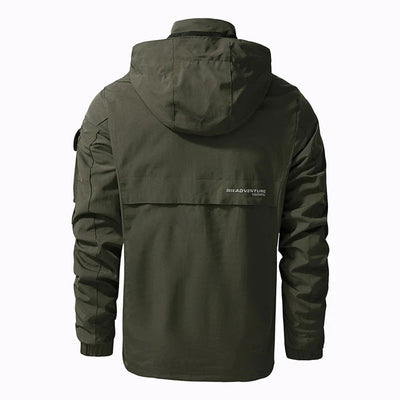 Jack - Veste bombardier à capuche durable et imperméable pour hommes