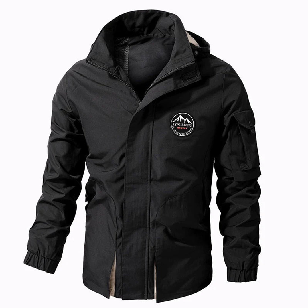 Jack - Veste bombardier à capuche durable et imperméable pour hommes