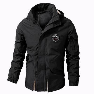 Jack - Veste bombardier à capuche durable et imperméable pour hommes