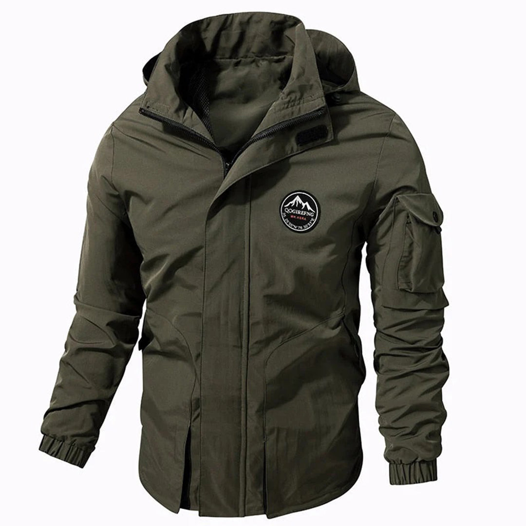 Jack - Veste bombardier à capuche durable et imperméable pour hommes