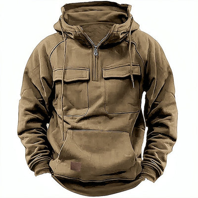 XAVIER | Hoodie d'hiver confortable avec fermeture éclair