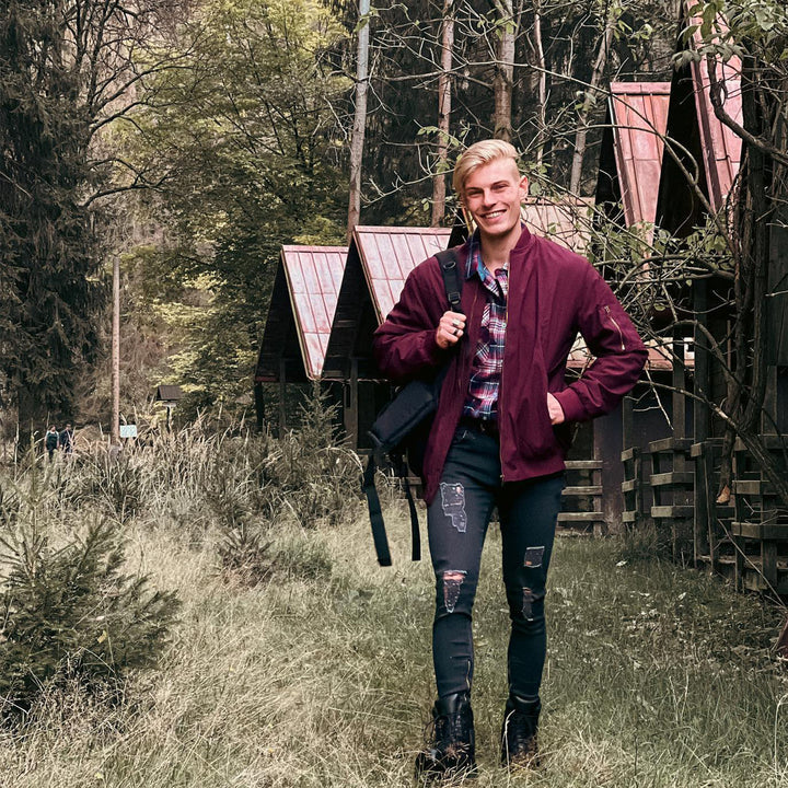 Veste Homme Brise-Vent Légère Résistante au Vent