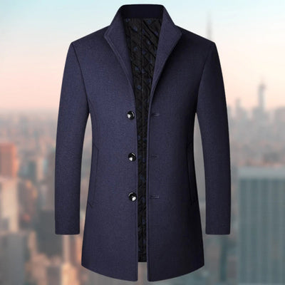Nikolaos - Manteau long soigné pour hommes