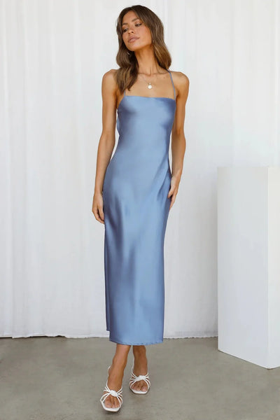 ALEXIA | Robe élégante en satin