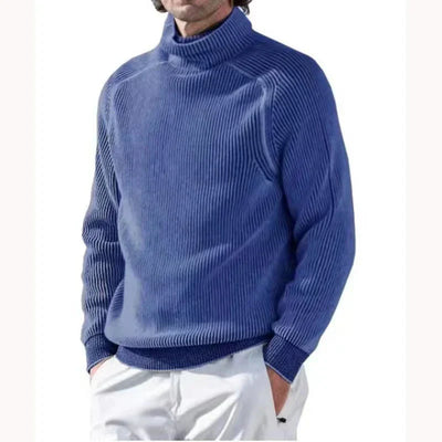 Aoron - Pull à col roulé pour hommes