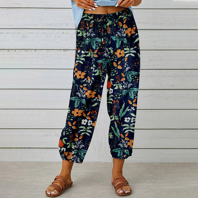 Zenobia | Pantalon large imprimé Millésimé pour femmes