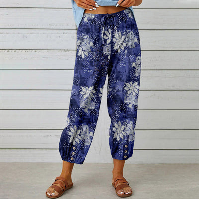 Zenobia | Pantalon large imprimé Millésimé pour femmes