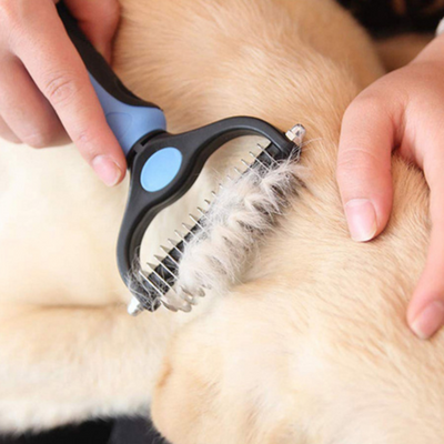 Brosse pour chien - Épilation facile