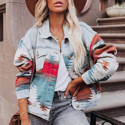 Ximena - Veste en jean vintage