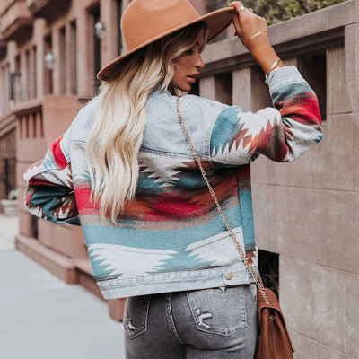 Ximena - Veste en jean vintage