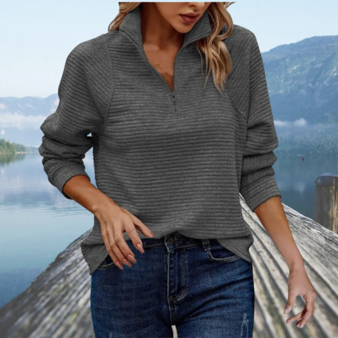 LISA | Pull tricoté double