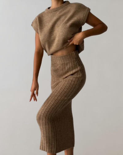 Kiara - Kit de tricot moderne en 2 parties