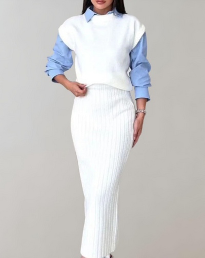 Kiara - Kit de tricot moderne en 2 parties