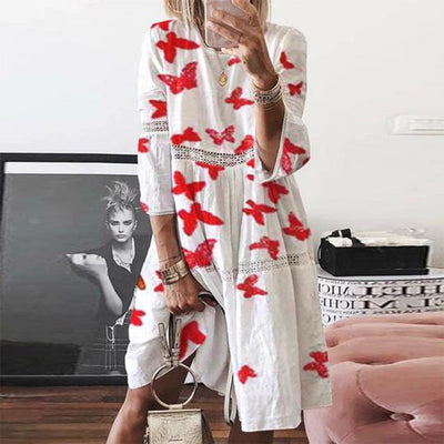Yvette | Robe d'été Confortable pour femme | Mini