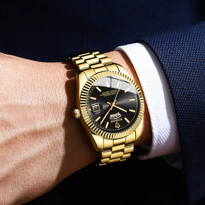 Zeitmeister | Montres à quartz pour hommes Résistantes aux rayures