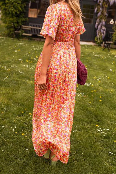 RUTH | Robe longue à décolleté en V