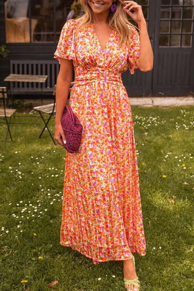 RUTH | Robe longue à décolleté en V