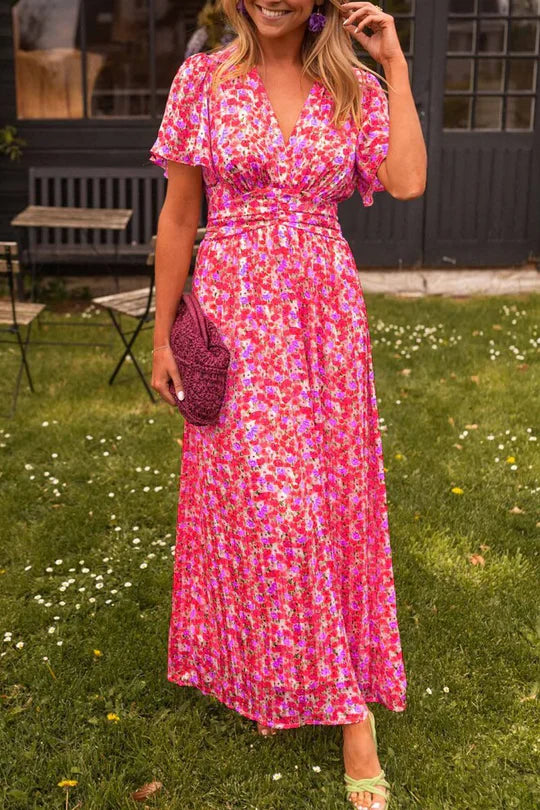 RUTH | Robe longue à décolleté en V