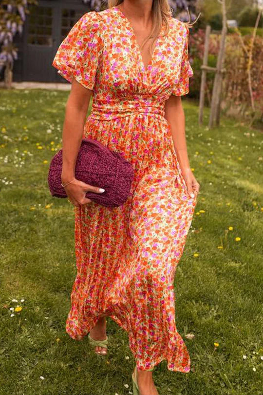 RUTH | Robe longue à décolleté en V