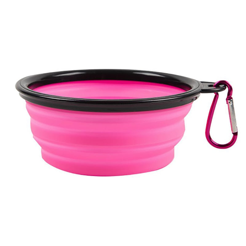 Bol de collation et de nourriture portable pour chiens - parfait pour sur la route