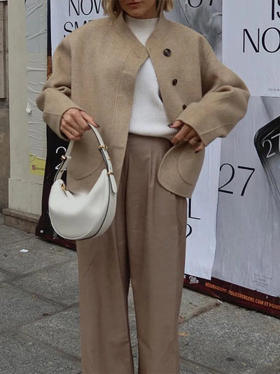 Maddison - Manteau d'automne surdimensionné