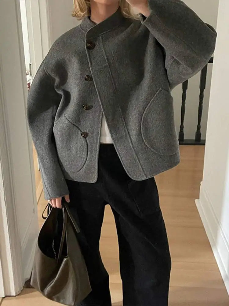 Maddison - Manteau d'automne surdimensionné