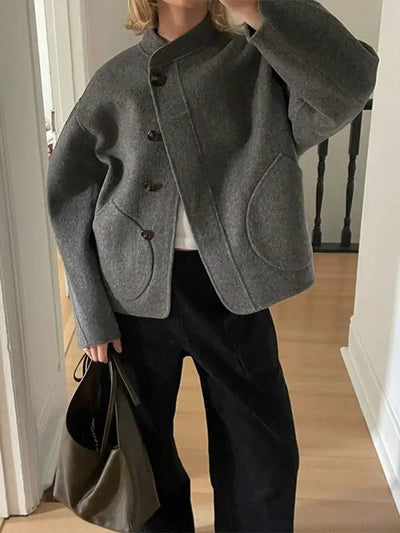 Maddison - Manteau d'automne surdimensionné