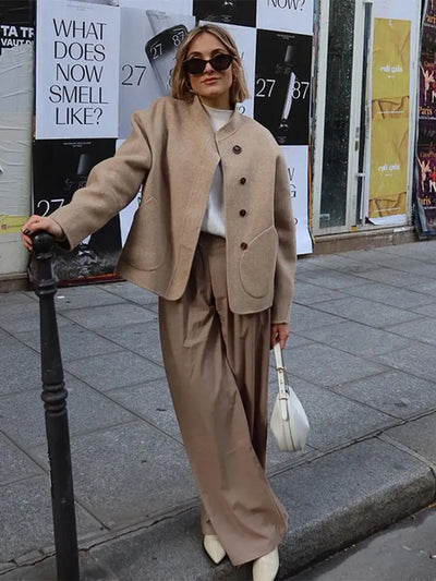 Maddison - Manteau d'automne surdimensionné
