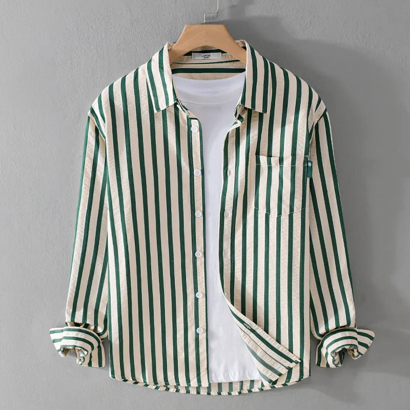TYLER | Chemise boutonnée en lin