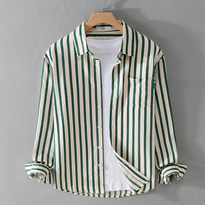 TYLER | Chemise boutonnée en lin