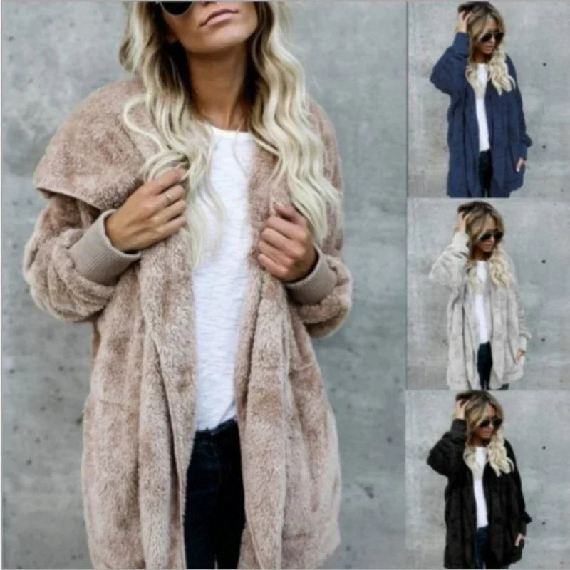 Vienna - Veste polaire surdimensionnée chaude pour femmes