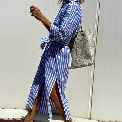 SOOF | Chemise longue rayée