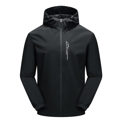 Luis - Confortable veste imperméable d'automne pour l'extérieur
