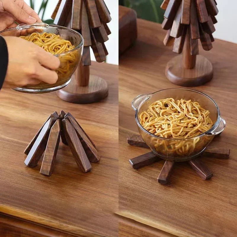 WoodTri | Sous-verres décoratifs et isolants