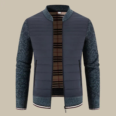 Oswald - Cardigan tricoté hybride homme