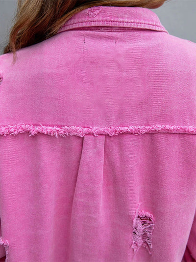 Veste en jean pour femme