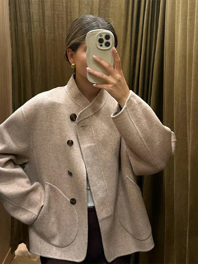 Maddison - Manteau d'automne surdimensionné