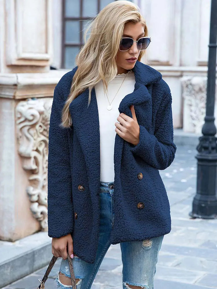 Fallora - Manteau d'automne confortable