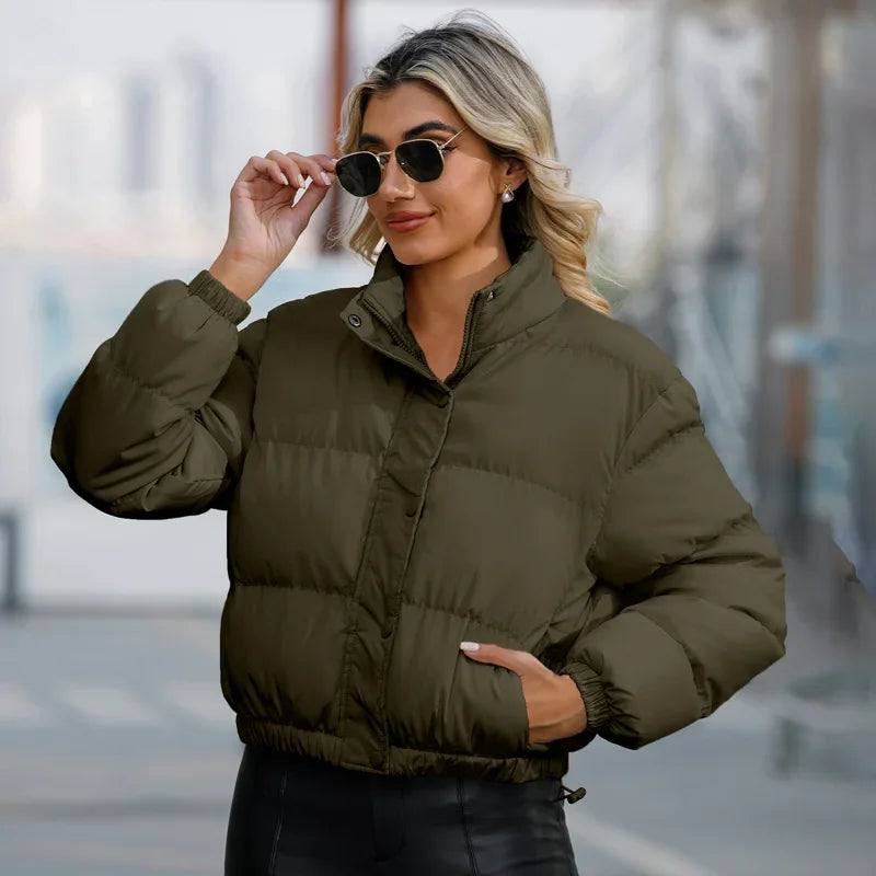 Nordiva - Veste bombardier élégante pour femmes