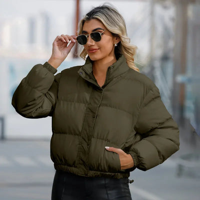 Nordiva - Veste bombardier élégante pour femmes