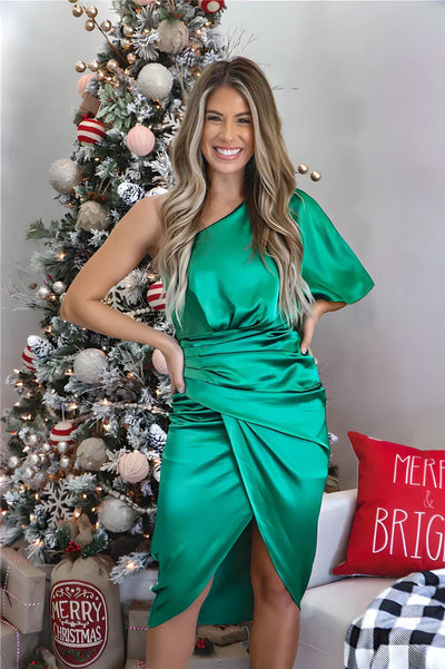 Taylor - Robe de fête chic en soie