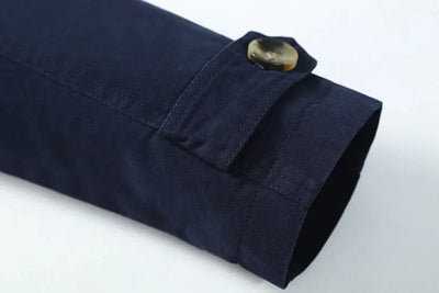 Callum - Trench-coat long à la mode pour hommes