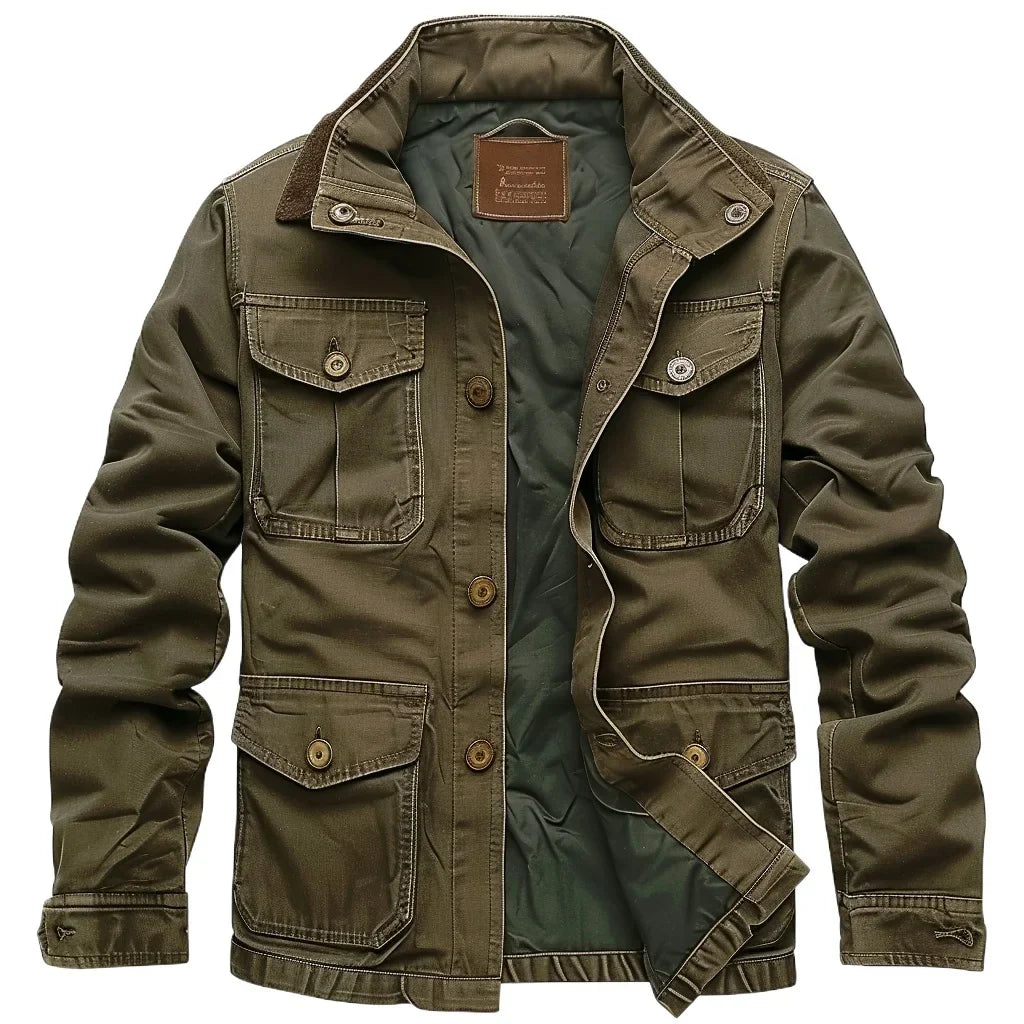 Veste de terrain pour hommes, style militaire, armée