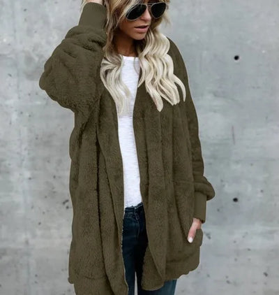 Vienna - Veste polaire surdimensionnée chaude pour femmes